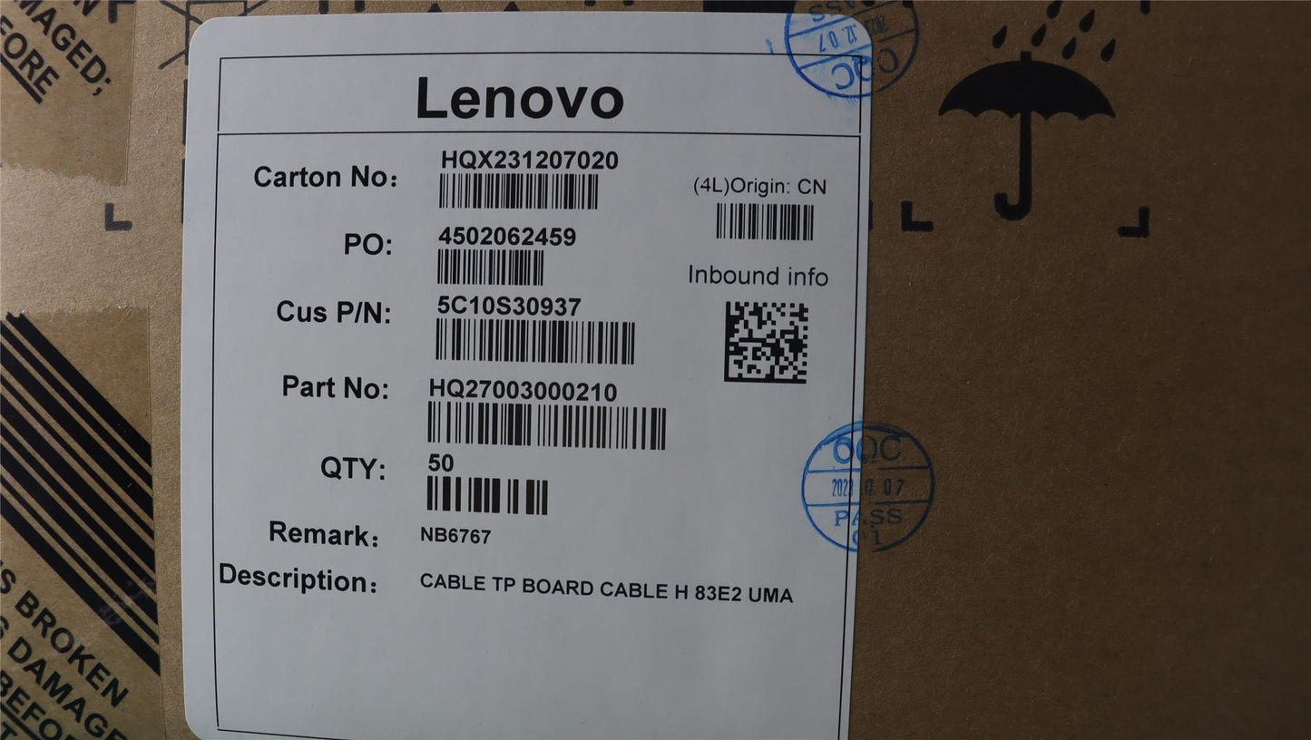 Lenovo TP BOARD CABLE H 83E2 UMA 5C10S30937