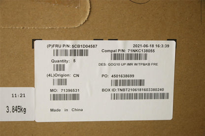 Lenovo IdeaPad 3-15IHU6 3-15ACH6 Palmrest Cover Touchpad Keyboard 5CB1D04587