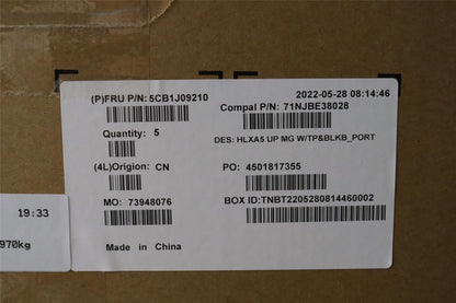 Lenovo ThinkBook 15 G4 IAP Palmrest Cover Touchpad Keyboard Backlit 5CB1J09210