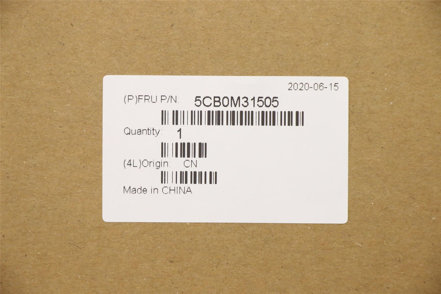 Lenovo LCD Cover C80SB RE W/LENOVO LOGO 5CB0M31505