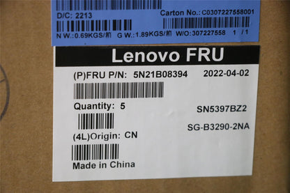 Lenovo ThinkPad T14 Gen 2 P14s Gen 2 Keyboard Norwegian Grey Backlit 5N21B08357