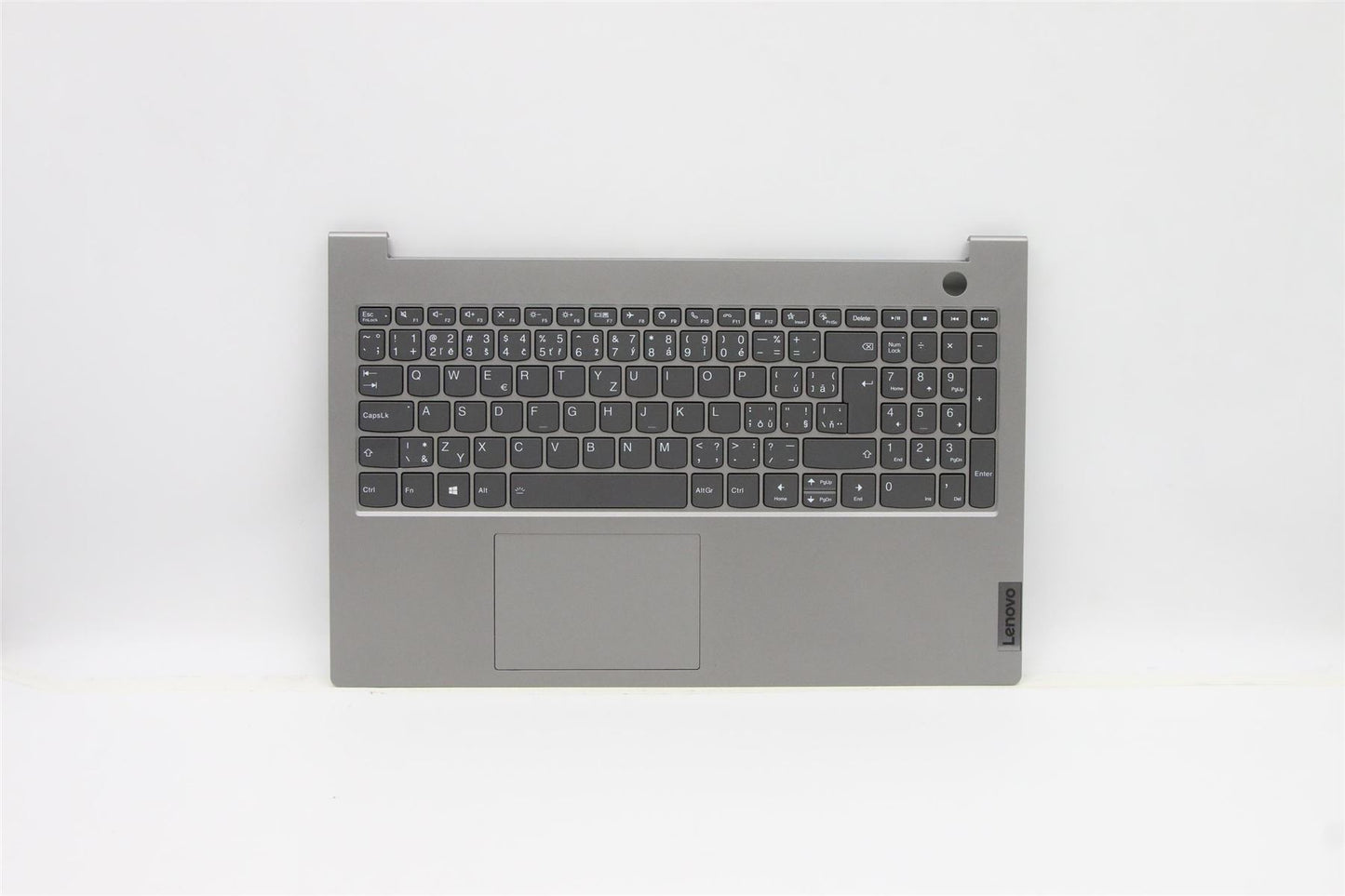 Lenovo ThinkBook 15 G3 ACL Keyboard Palmrest Top Cover Czech Silver 5CB1C88613