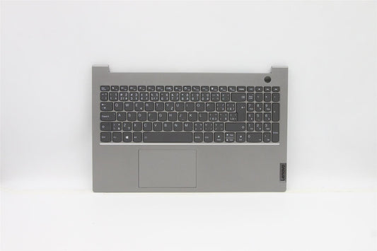 Lenovo ThinkBook 15 G3 ACL Keyboard Palmrest Top Cover Czech Silver 5CB1C88613