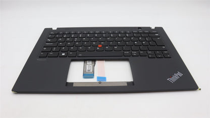 Lenovo ThinkPad T14s 3 Keyboard Palmrest Top Cover Danish Black 5M11G27180