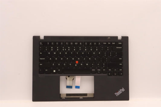 Lenovo ThinkPad T14s Gen 2 Palmrest Touchpad Cover Keyboard Black 5M11A37100