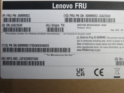 Lenovo X550-T1 Base-T Adapter 10GbE PCIe PCI Intel Board 00MM852