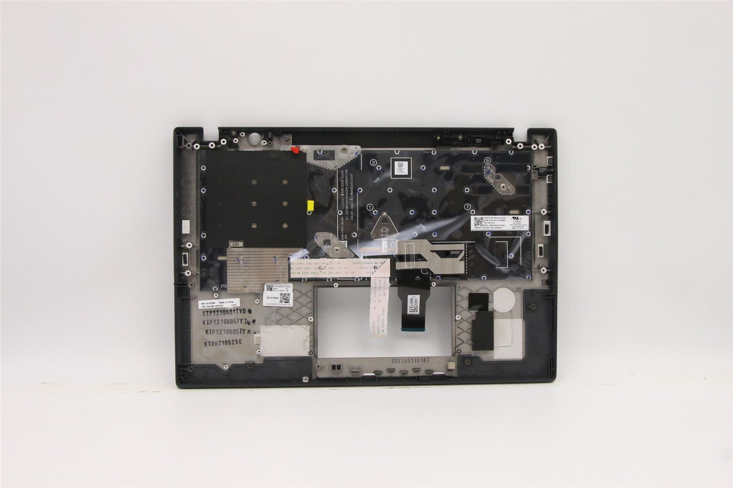 Lenovo ThinkPad T14s Gen 2 Palmrest Cover Keyboard US Grey 5M11A37557