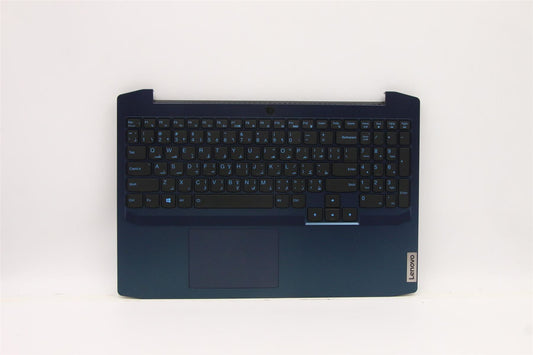 Lenovo IdeaPad 3-15ARH05 Palmrest Cover Touchpad Keyboard Arabic Blue 5CB0Z37662