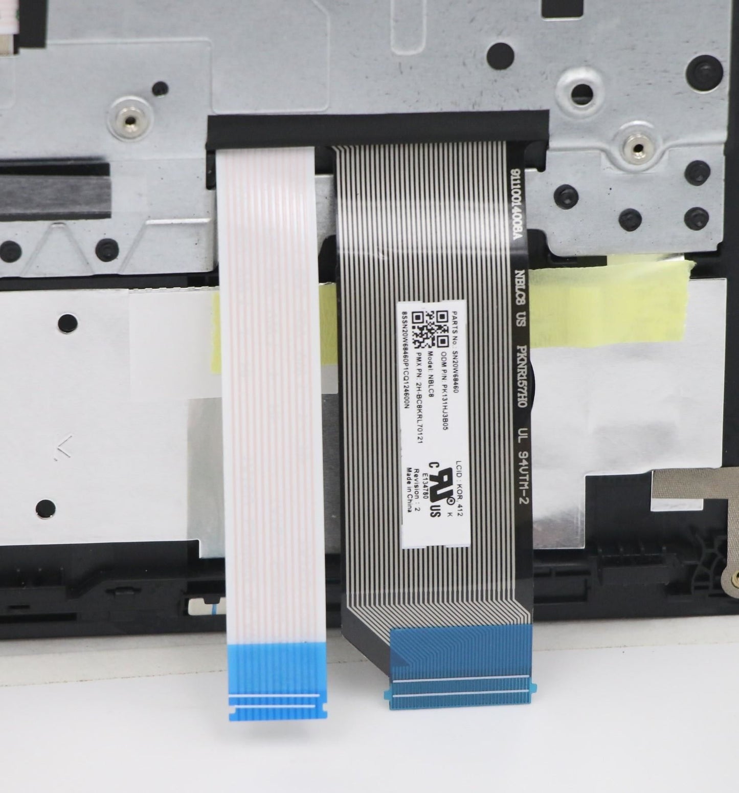 Lenovo MECH_ASM KBD KOR BL(Pri) Pat FPR US BK 5M11A35144