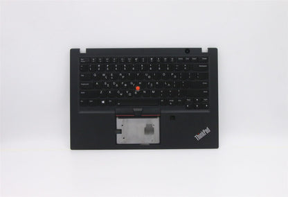 Lenovo ThinkPad T495s Palmrest Cover Keyboard Greek Black Backlit 5M11A08635