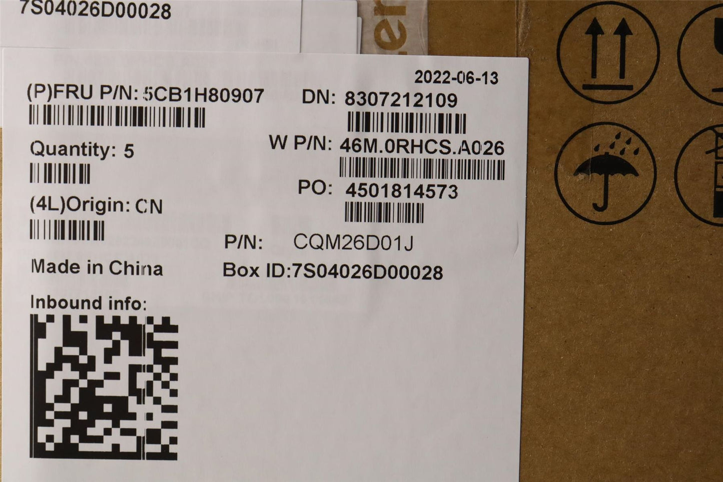 Lenovo IdeaPad 5 16IAU7 Keyboard Palmrest Top Cover Switzerland 5CB1H80907