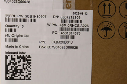 Lenovo IdeaPad 5 16IAU7 Keyboard Palmrest Top Cover Switzerland 5CB1H80907