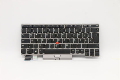 Lenovo ThinkPad L13 Keyboard German Silver 01YP812