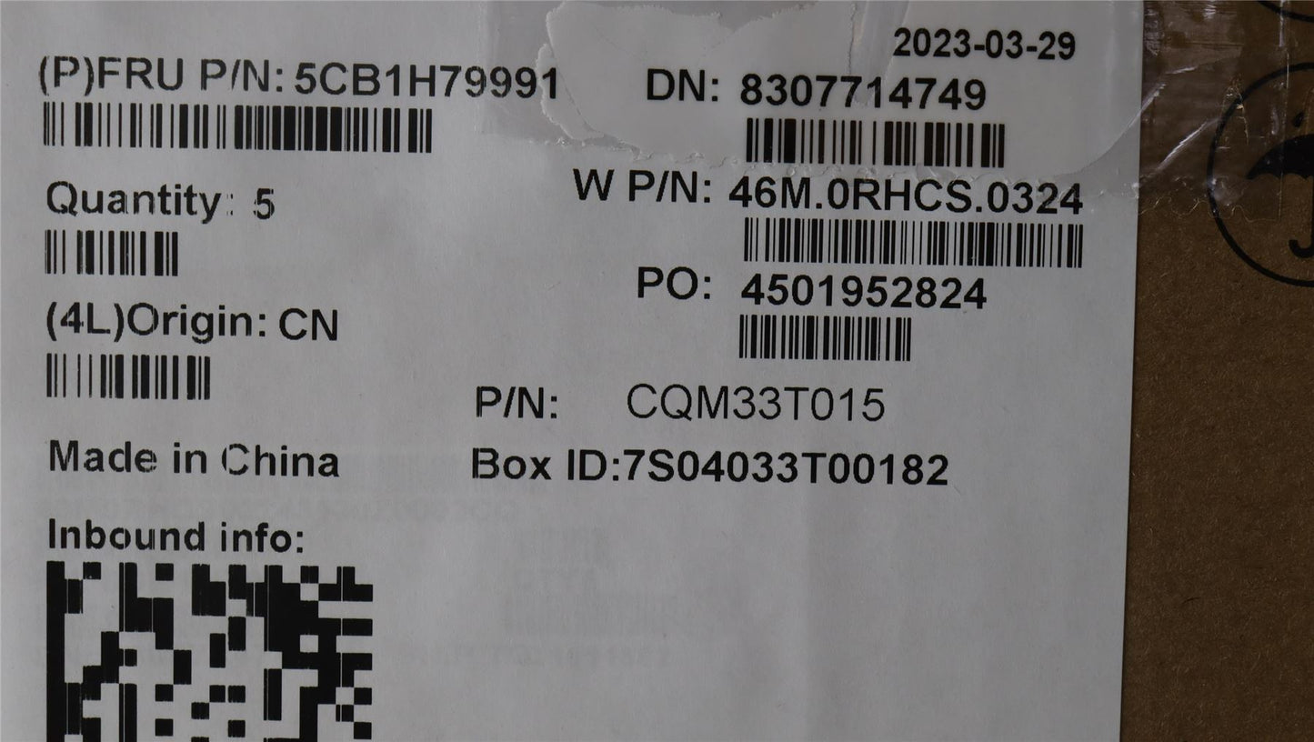 Lenovo Upper Case ASM_NORDIC W 82R7 CG 5CB1H79991