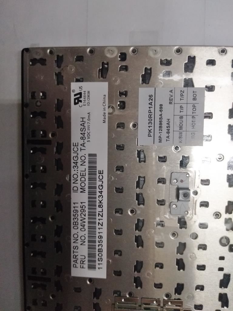 Lenovo Tanner-KBD SCB Keyboard 04W2951