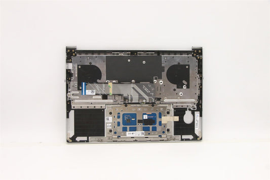 Lenovo Yoga 7 14IHU5 O Palmrest Cover Touchpad Keyboard US Silver 5CB1C90915
