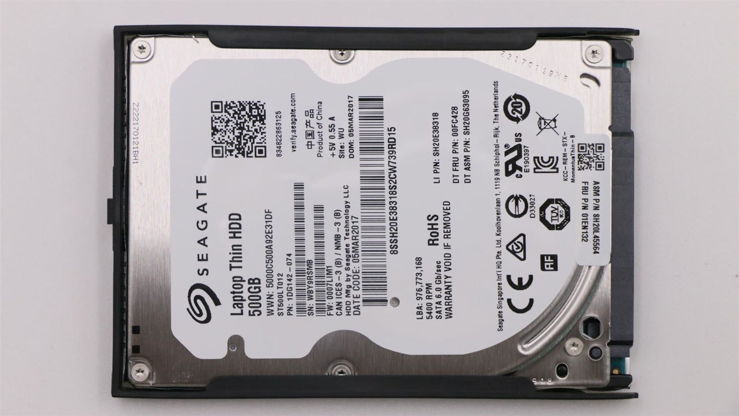 Lenovo HDD_ASM HDD,500G,5400,7mm,SEA,SATA3 01EN132