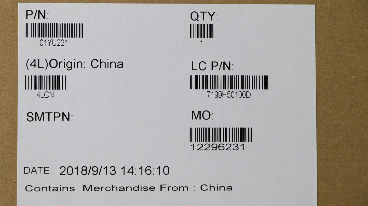 Lenovo ThinkPad P52 P52 Motherboard Mainboard DIS Intel i7-8850H 01YU221