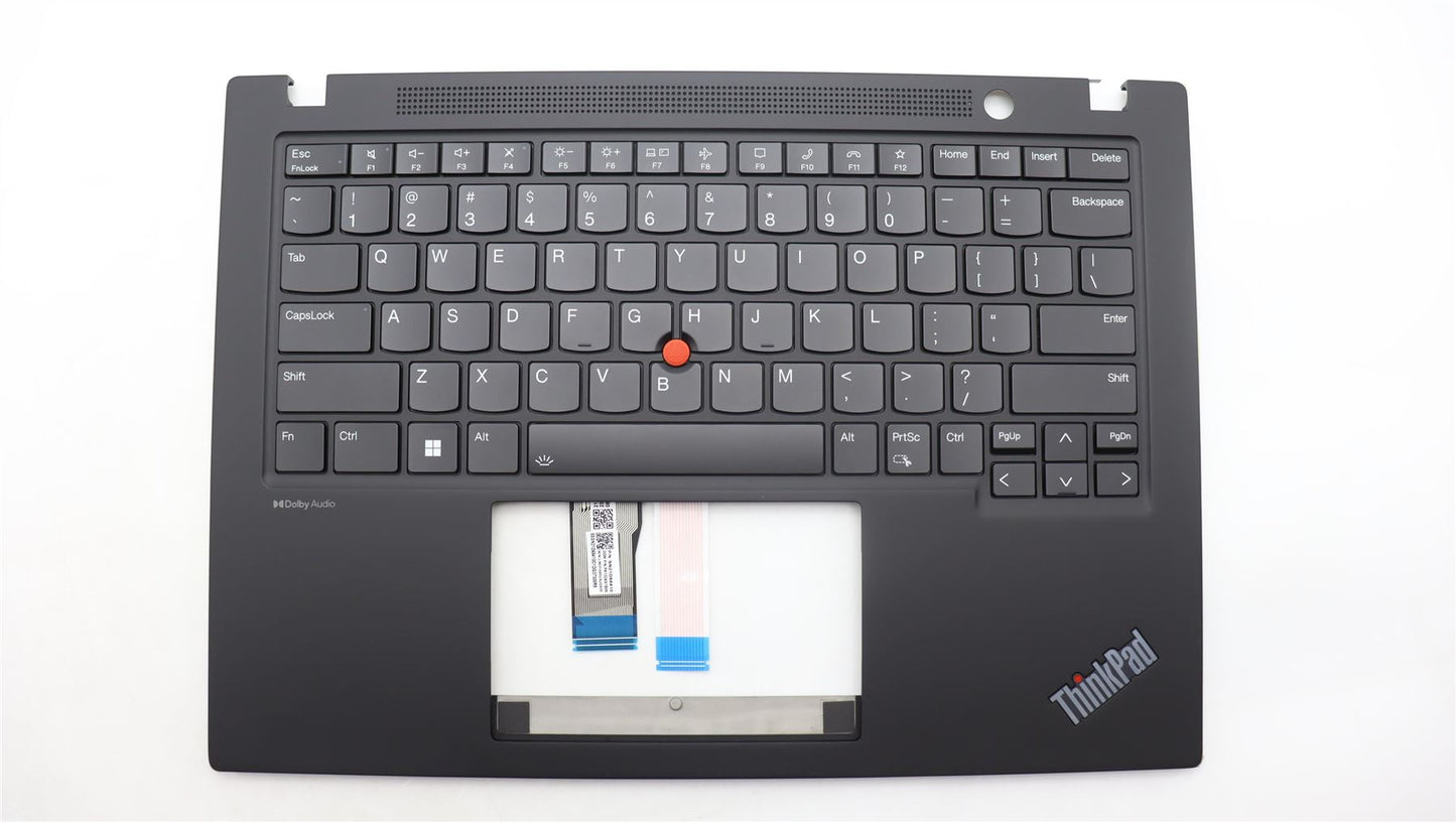 Lenovo ThinkPad T14s Gen 4 Palmrest Cover Keyboard US Black Backlit 5M11L59464