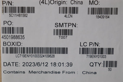 Lenovo FPC KP620 NF-F071 REV0 IO/B 5C11H81582