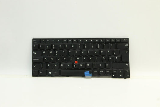 Genuine Lenovo ThinkPad E470 E475 Keyboard Swedish Black 01AX026 01AX106 01AX066
