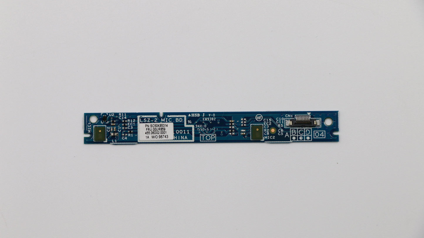 Lenovo MIC SZ-2 Microphone Board 00UR859