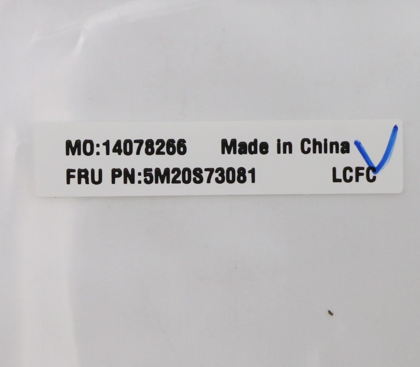 Lenovo 5M20S73081 MECHANICAL FRU MB_DDR_TOP_ABSORBER_MYLAR