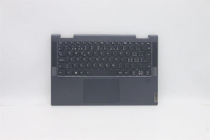 Lenovo Yoga 7-14ITL5 Keyboard Palmrest Top Cover Swiss Grey 5CB1A16218