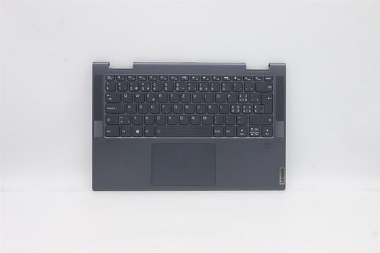 Lenovo Yoga 7-14ITL5 Keyboard Palmrest Top Cover Swiss Grey 5CB1A16218