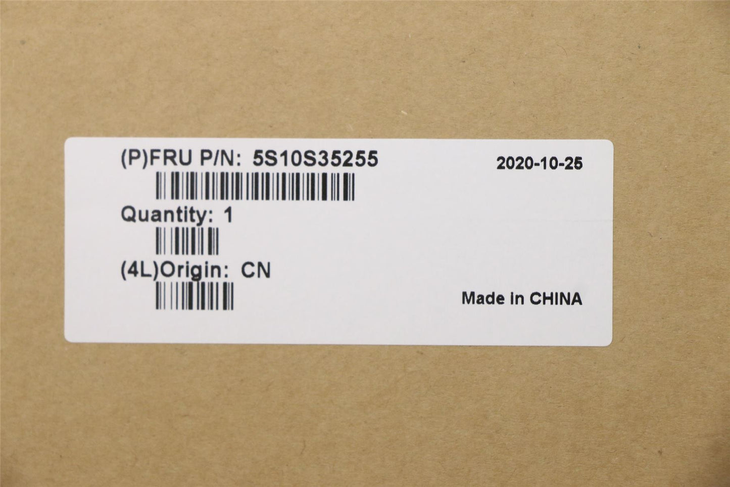 Lenovo SCREW Screw L 82D1 M 2D 4.0L K 3.8D 0.8T 5S10S35255