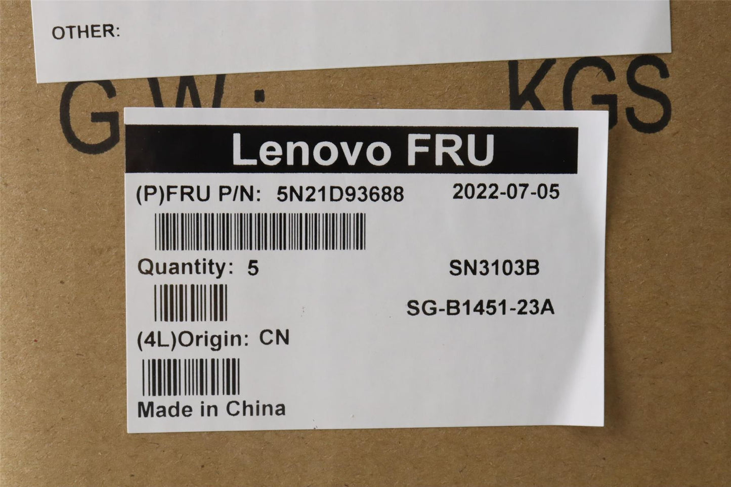 Lenovo ThinkPad P16s 1 L15 3 T16 1 Keyboard French Black Backlit 5N21D93688