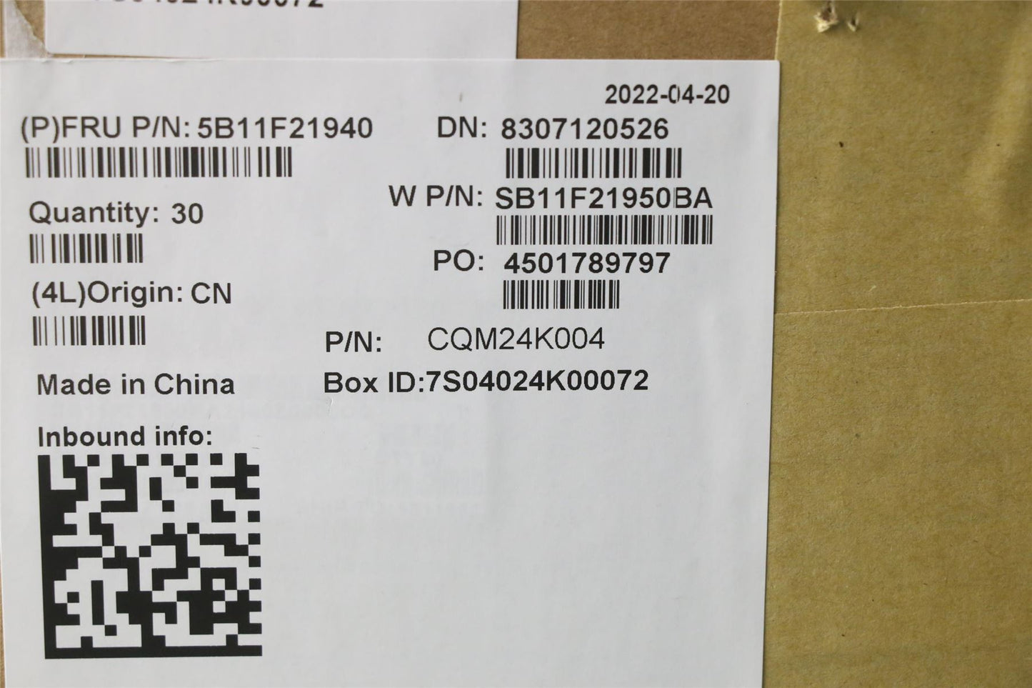 Lenovo ThinkPad L14 3 L15 3 Battery 5B11F21940