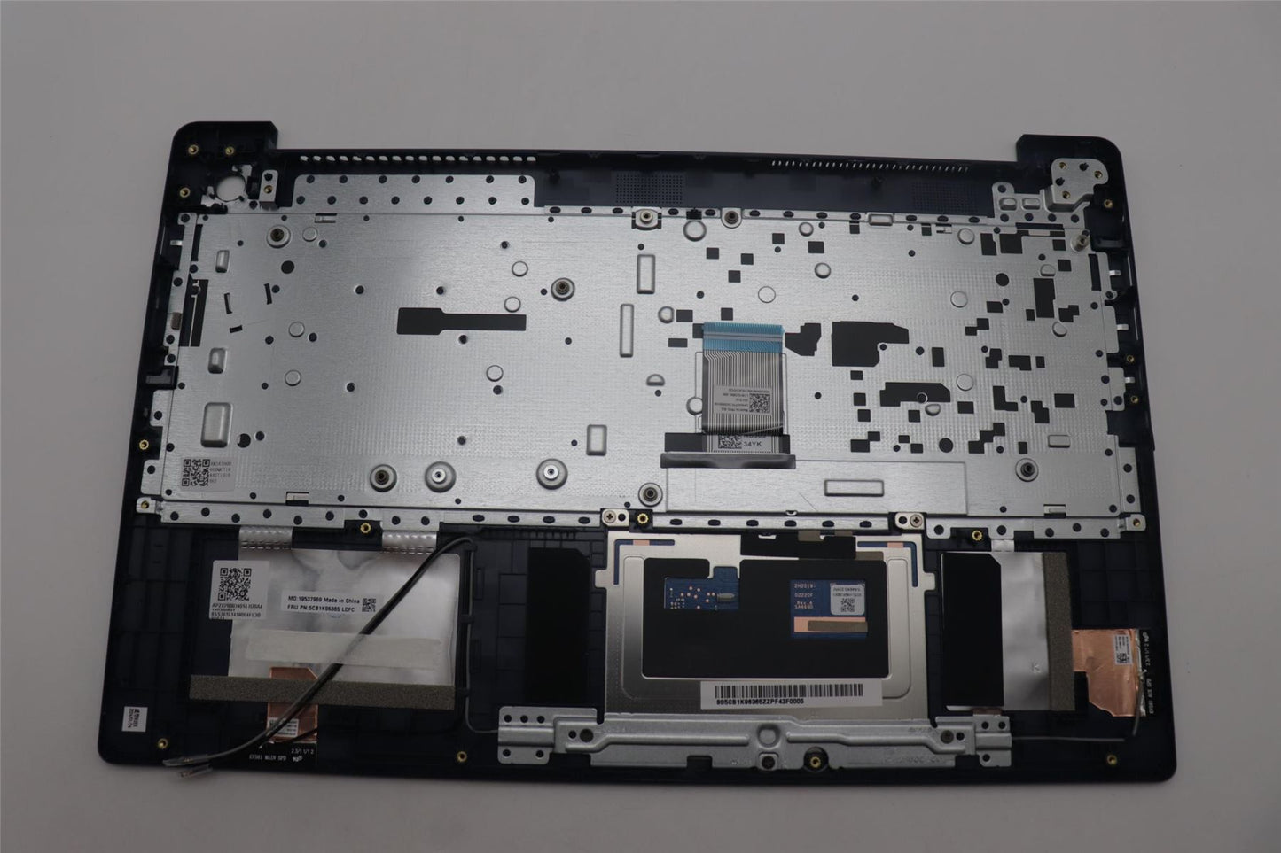Lenovo IdeaPad 3 15ABR8 Palmrest Cover Touchpad Keyboard Bulgarian 5CB1K96365