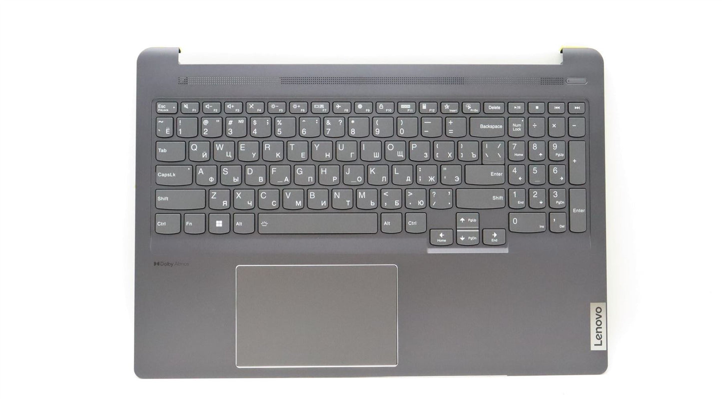 Lenovo IdeaPad 5 16ARH7 Palmrest Cover Touchpad Keyboard Russian 5CB1J08835