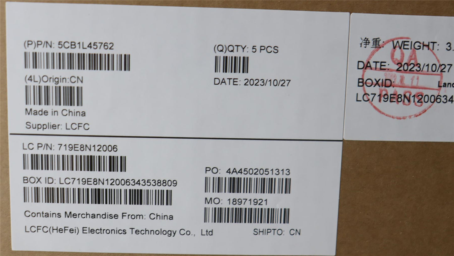 Lenovo Upper Case ASM_HUN L82X7 AG NBL 5CB1L45762