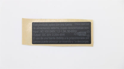 Lenovo 01LW936 LABEL Jinn FRU GEO Label KIT, Black