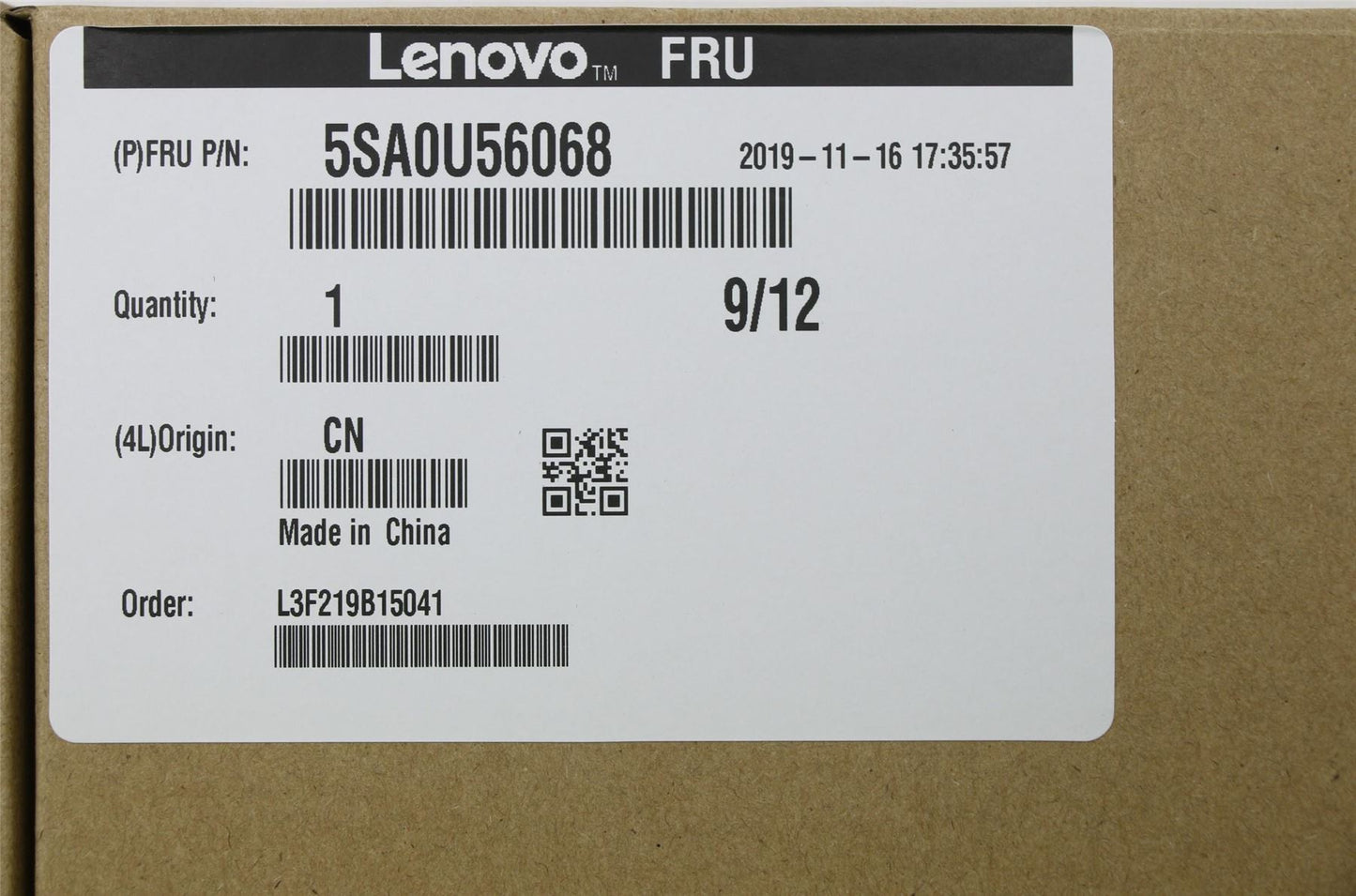 Lenovo IdeaCentre 510A-15ARR CPU Processor 5SA0U56068