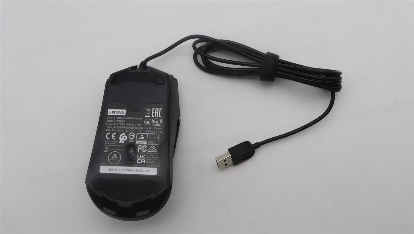 Lenovo MOUSE FRU LOQ M100 RGB Mouse 5M51L87128