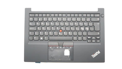 Lenovo ThinkPad E14 Gen 4 s Keyboard Palmrest Top Cover Nordic Black 5M11H58758