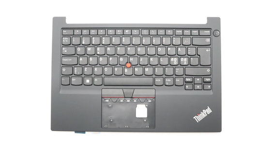 Lenovo ThinkPad E14 Gen 4 s Keyboard Palmrest Top Cover Nordic Black 5M11H58758