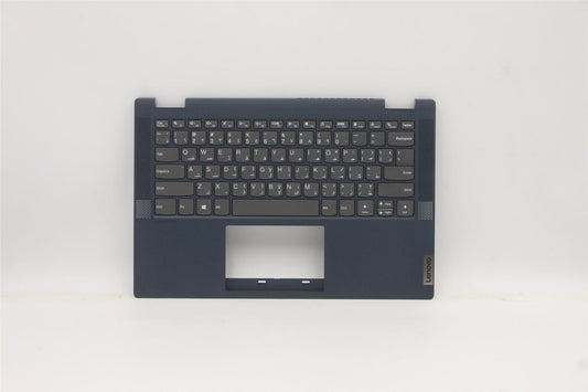 Lenovo Flex 5-14ITL05 Keyboard Palmrest Top Cover Arabic Blue 5CB1B36412