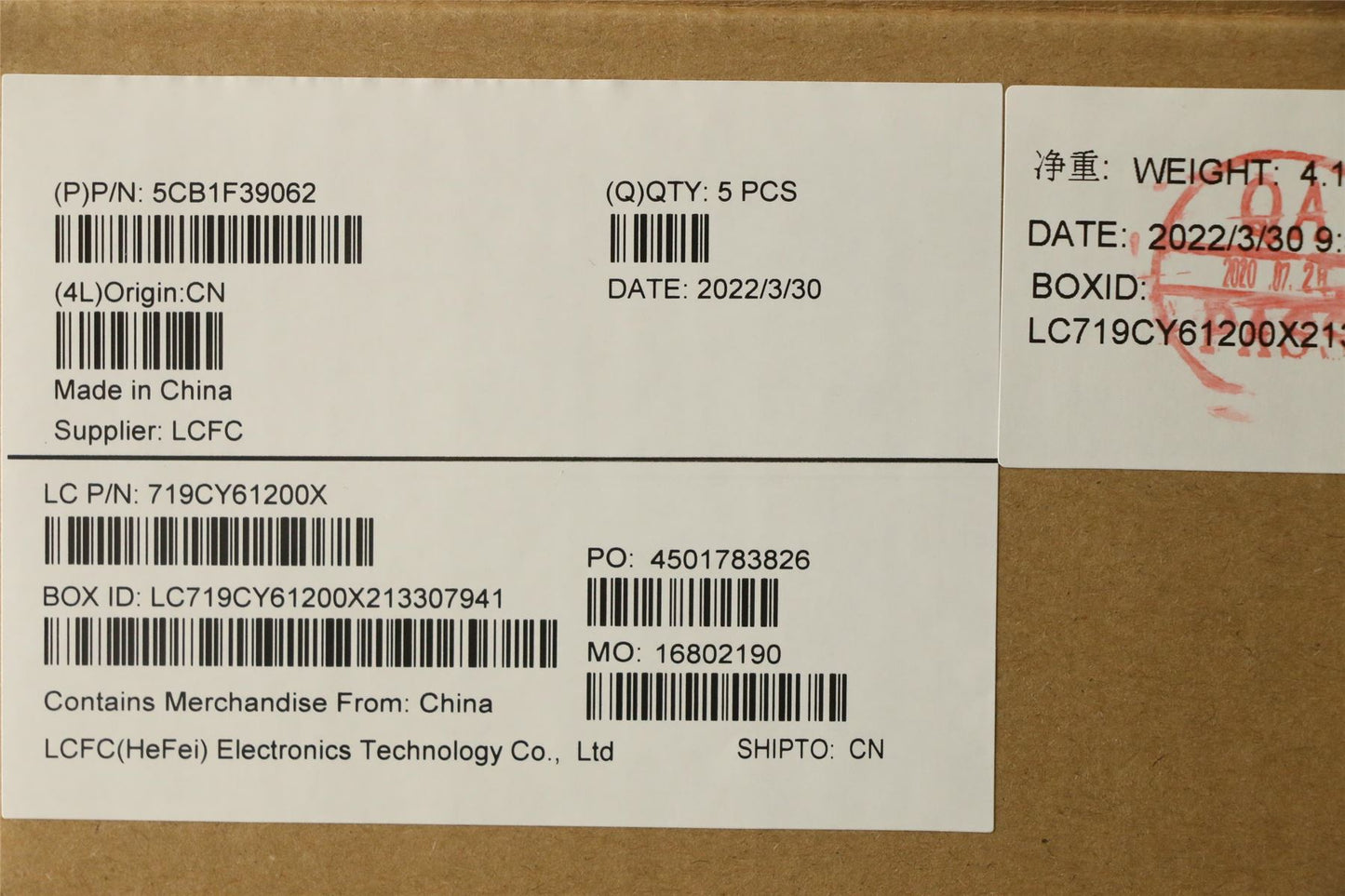 Lenovo Legion 5 15IAH7H Palmrest Cover Touchpad Keyboard UK Europe 5CB1F39062