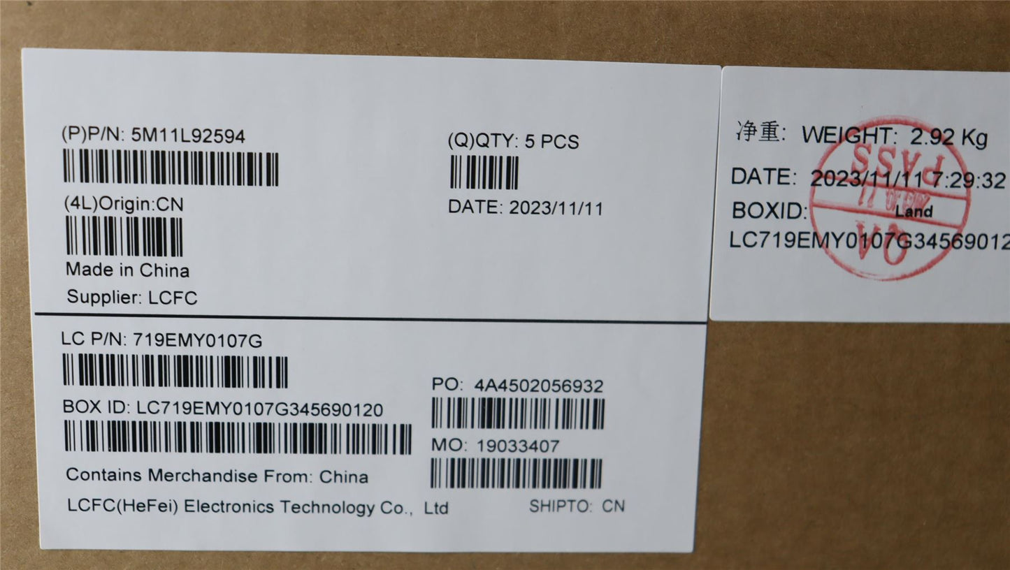 Lenovo ThinkPad E14 Gen 5 Palmrest Cover Keyboard UK Black Backlit 5M11L92594