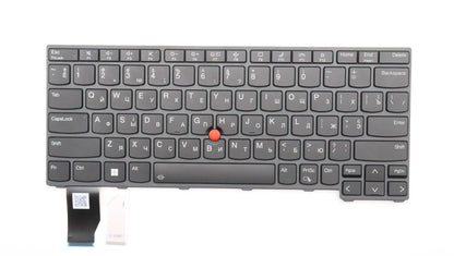 Lenovo ThinkPad X13 Gen 3 Keyboard Ukrainian Black 5N21H77242