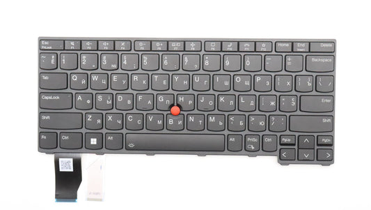 Lenovo ThinkPad X13 Gen 3 Keyboard Ukrainian Black 5N21H77242