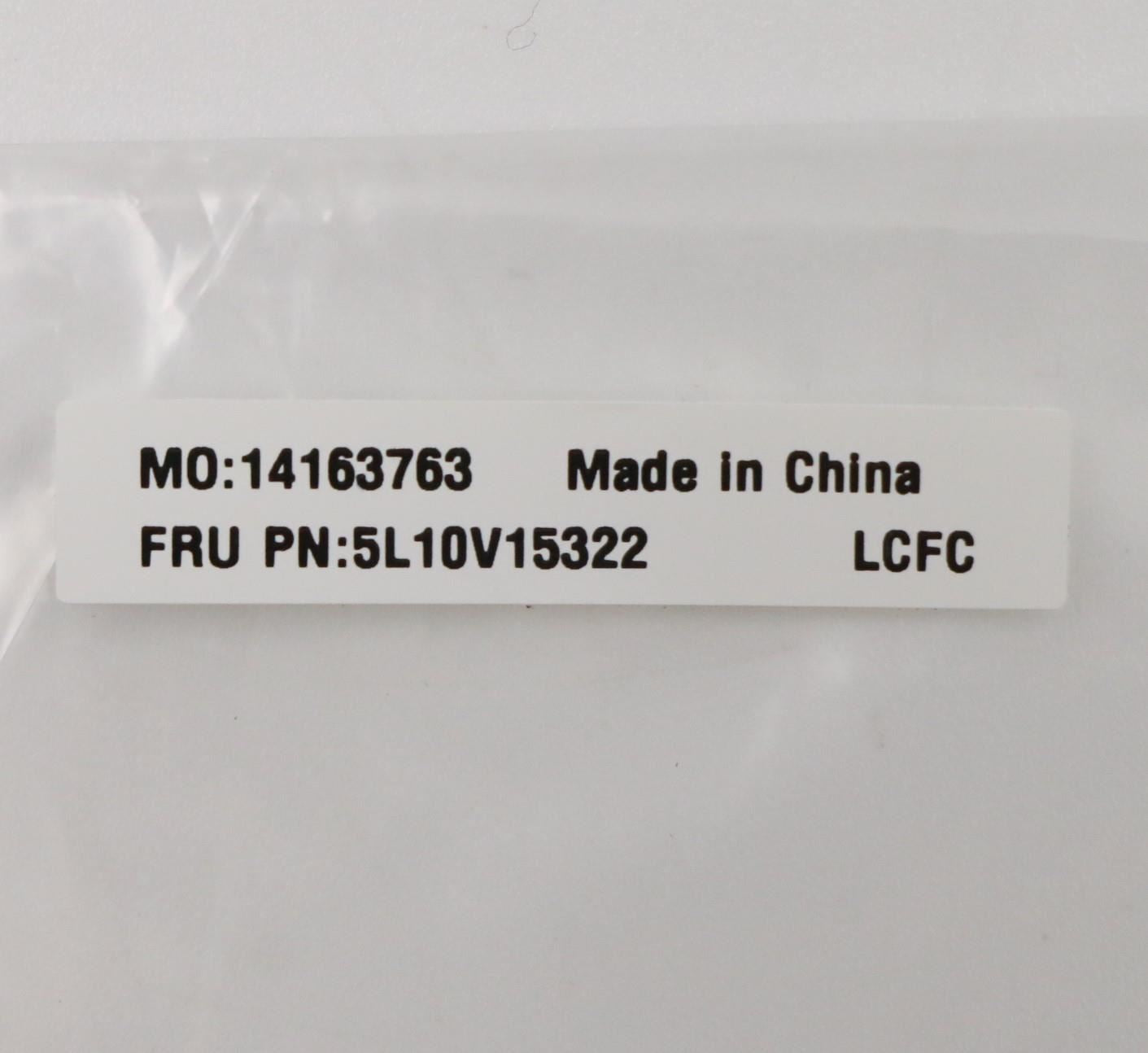Lenovo LABEL FRU Mercury GEO Label KIT black 5L10V15322