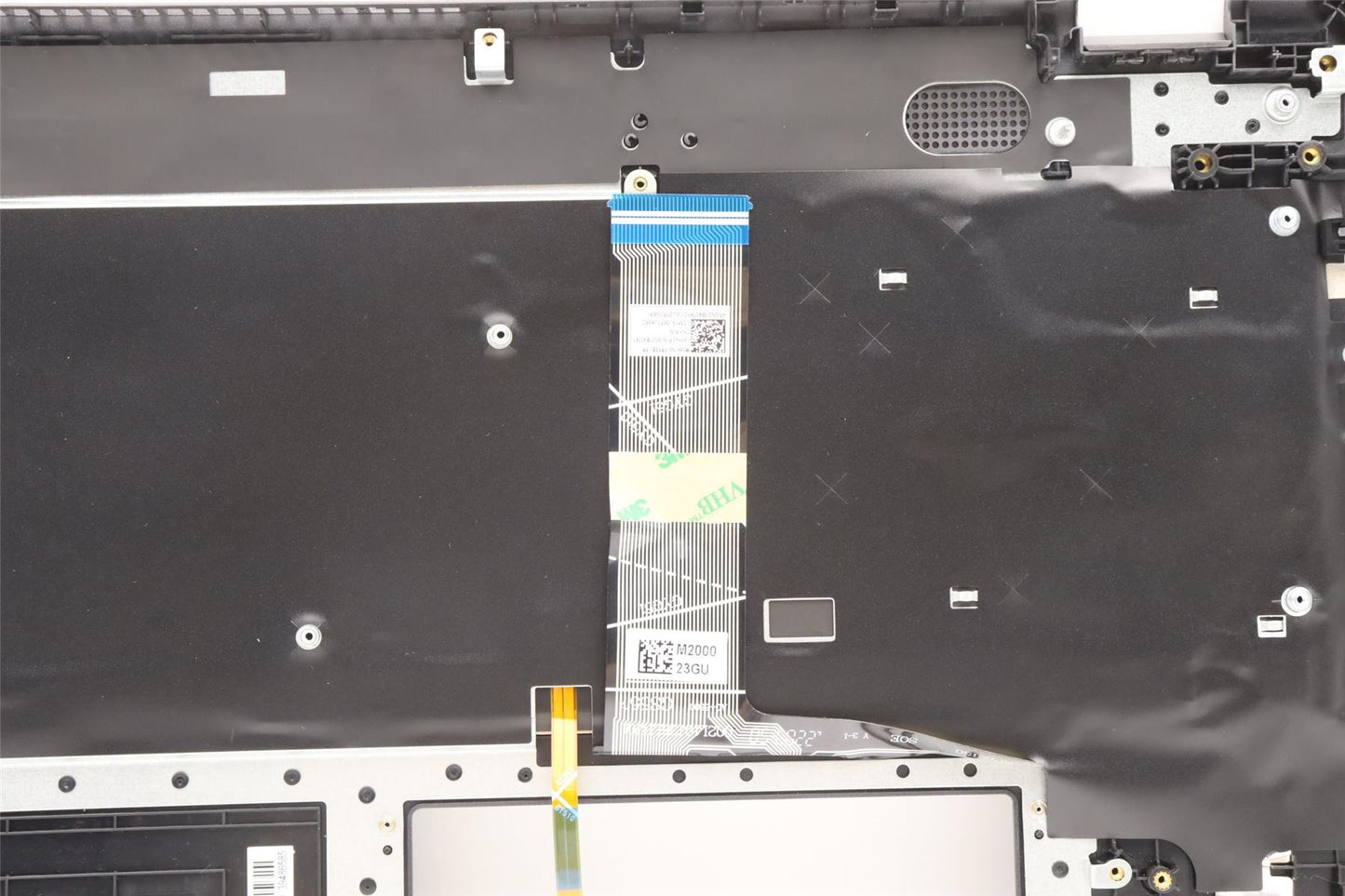 Lenovo IdeaPad 5 16IAU7 Keyboard Palmrest Top Cover French Slate Grey 5CB1H80895