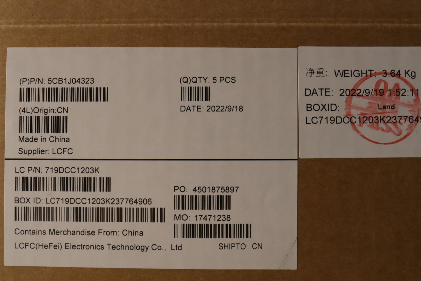 Lenovo Upper Case ASM_GER L82TF RGBSG 5CB1J04323