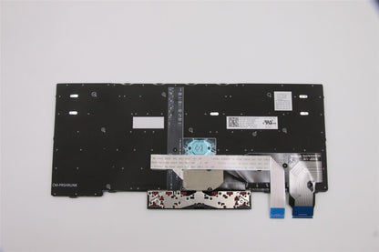 Lenovo ThinkPad L13 2 X13 Keyboard Danish Black Backlit 5N20V43336