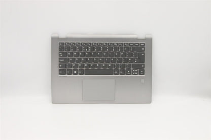 Lenovo Yoga 530-14IKB Keyboard Palmrest Top Cover UK Platinum 5CB0R08656